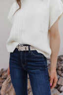 Silver Spur Everyday Belt-Belts-Rae Collective, Women's Online Fashion Boutique Located in Phoenix, Arizona (Scottsdale Area)