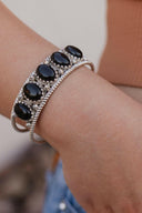 Twisted Trail Stone Cuff-Cuffs-Rae Collective, Women's Online Fashion Boutique Located in Phoenix, Arizona (Scottsdale Area)