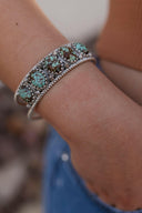 Twisted Trail Stone Cuff-Cuffs-Rae Collective, Women's Online Fashion Boutique Located in Phoenix, Arizona (Scottsdale Area)