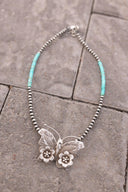 Bethany's Butterfly Sterling Silver Desert Pearl Necklaces-Pearl Necklaces-Rae Collective, Women's Online Fashion Boutique Located in Phoenix, Arizona (Scottsdale Area)