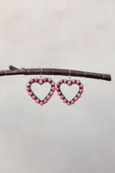 With All My Heart Stone Earrings | Krush Exclusive-Stud Earrings-Rae Collective, Women's Online Fashion Boutique Located in Phoenix, Arizona (Scottsdale Area)