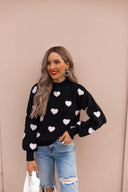 Heartfelt Bliss Sweater | S-XL-Sweaters-Rae Collective, Women's Online Fashion Boutique Located in Phoenix, Arizona (Scottsdale Area)