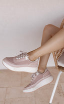 Dolea - Loop Woven Platform Sneakers