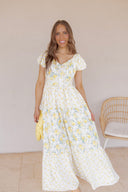 Blooming Grace Floral Smocked Maxi Dress | 3 Colors