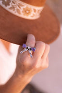 Bow & Crystal Stone Ring-Rings-Rae Collective, Women's Online Fashion Boutique Located in Phoenix, Arizona (Scottsdale Area)