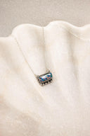 Square Dance Sterling Silver Bar Necklace-Squash Blossom Necklaces-Rae Collective, Women's Online Fashion Boutique Located in Phoenix, Arizona (Scottsdale Area)