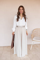 Coastline Tie Waist Palazzo Pants | 12 Colors