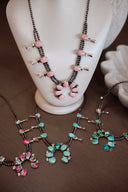 Desert Bloom Cluster Necklace