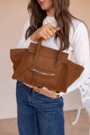 Rochelle Suede Satchel Bag | Pre-Order