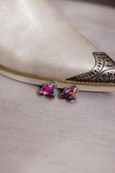 Lil Cow Slab Earrings MADE TO ORDER-Stud Earrings-Rae Collective, Women's Online Fashion Boutique Located in Phoenix, Arizona (Scottsdale Area)