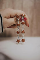 Star Stone Burst Earrings-Stud Earrings-Rae Collective, Women's Online Fashion Boutique Located in Phoenix, Arizona (Scottsdale Area)