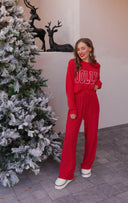 Just Jolly Corded Lounge Set-Loungewear-Rae Collective, Women's Online Fashion Boutique Located in Phoenix, Arizona (Scottsdale Area)