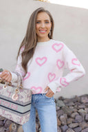 Sweetheart Luxe Knit Sweater-Sweaters-Rae Collective, Women's Online Fashion Boutique Located in Phoenix, Arizona (Scottsdale Area)