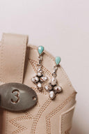 Turquoise & Wildhorse Earrings-Stud Earrings-Rae Collective, Women's Online Fashion Boutique Located in Phoenix, Arizona (Scottsdale Area)