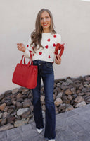 Midnight Charm High-Rise Flare Jeans-Jeans-Rae Collective, Women's Online Fashion Boutique Located in Phoenix, Arizona (Scottsdale Area)