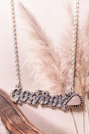 Meet Me At The Rodeo Cowboy Necklace-Chain Necklaces-Rae Collective, Women's Online Fashion Boutique Located in Phoenix, Arizona (Scottsdale Area)