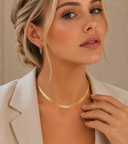The Chic Chevron Chain Necklace