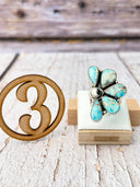 Half Cluster Blooming Ring-Ring Sizers-Rae Collective, Women's Online Fashion Boutique Located in Phoenix, Arizona (Scottsdale Area)