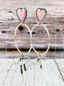 Desert Hearts Sterling Silver Bow Earrings-Earrings-Rae Collective, Women's Online Fashion Boutique Located in Phoenix, Arizona (Scottsdale Area)