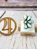 Half Cluster Blooming Ring-Ring Sizers-Rae Collective, Women's Online Fashion Boutique Located in Phoenix, Arizona (Scottsdale Area)
