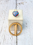 Kandy Stripe & Checkered Rings-Rings-Rae Collective, Women's Online Fashion Boutique Located in Phoenix, Arizona (Scottsdale Area)