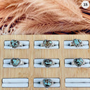 Little Heart Slab Rings-Rings-Rae Collective, Women's Online Fashion Boutique Located in Phoenix, Arizona (Scottsdale Area)