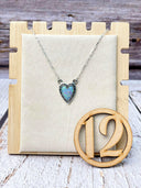 Full Of Love Heart Slab Necklace-Necklaces-Rae Collective, Women's Online Fashion Boutique Located in Phoenix, Arizona (Scottsdale Area)