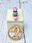 Harley's Checkered Heart Rings-Ring-Rae Collective, Women's Online Fashion Boutique Located in Phoenix, Arizona (Scottsdale Area)