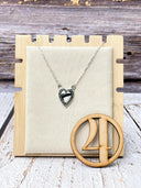 Full Of Love Heart Slab Necklace-Necklaces-Rae Collective, Women's Online Fashion Boutique Located in Phoenix, Arizona (Scottsdale Area)
