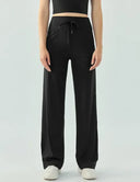 Scuba Drawstring High Waist Active Pants-Pants-Rae Collective, Women's Online Fashion Boutique Located in Phoenix, Arizona (Scottsdale Area)