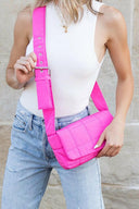 Selma Foldover Puffer Crossbody-Purses & Bags-Rae Collective, Women's Online Fashion Boutique Located in Phoenix, Arizona (Scottsdale Area)