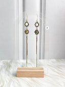 Boho Fringe Multi Stone Dangle Earrings Bag 12 - PRE ORDER