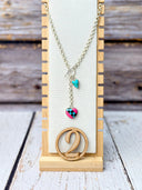 Way To Your Heart Checkered & Stripe Necklaces-Necklaces-Rae Collective, Women's Online Fashion Boutique Located in Phoenix, Arizona (Scottsdale Area)