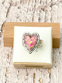 Love Is In The Air Heart Slab Ring | MADE TO ORDER-Rings-Rae Collective, Women's Online Fashion Boutique Located in Phoenix, Arizona (Scottsdale Area)