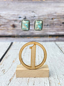 Jasper Slab Stud Earrings-Earrings-Rae Collective, Women's Online Fashion Boutique Located in Phoenix, Arizona (Scottsdale Area)