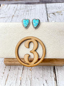 Long Heart Slab Earrings-Earrings-Rae Collective, Women's Online Fashion Boutique Located in Phoenix, Arizona (Scottsdale Area)