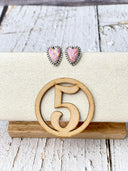 Long Heart Slab Earrings-Earrings-Rae Collective, Women's Online Fashion Boutique Located in Phoenix, Arizona (Scottsdale Area)