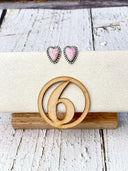 Long Heart Slab Earrings-Earrings-Rae Collective, Women's Online Fashion Boutique Located in Phoenix, Arizona (Scottsdale Area)