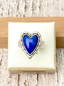 Love Is In The Air Heart Slab Ring | MADE TO ORDER-Rings-Rae Collective, Women's Online Fashion Boutique Located in Phoenix, Arizona (Scottsdale Area)