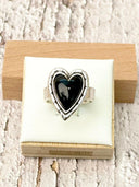 Love Is In The Air Heart Slab Ring | MADE TO ORDER-Rings-Rae Collective, Women's Online Fashion Boutique Located in Phoenix, Arizona (Scottsdale Area)
