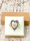 Love Is In The Air Heart Slab Ring | MADE TO ORDER-Rings-Rae Collective, Women's Online Fashion Boutique Located in Phoenix, Arizona (Scottsdale Area)