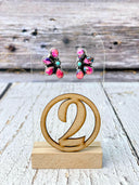 One Of A Kind Half Cluster Earrings-Earrings-Rae Collective, Women's Online Fashion Boutique Located in Phoenix, Arizona (Scottsdale Area)