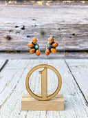 One Of A Kind Half Cluster Earrings-Earrings-Rae Collective, Women's Online Fashion Boutique Located in Phoenix, Arizona (Scottsdale Area)