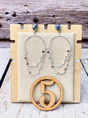 Put On A Show Slab Sterling Chain Earrings-Earrings-Rae Collective, Women's Online Fashion Boutique Located in Phoenix, Arizona (Scottsdale Area)