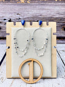 Put On A Show Slab Sterling Chain Earrings-Earrings-Rae Collective, Women's Online Fashion Boutique Located in Phoenix, Arizona (Scottsdale Area)