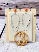 Put On A Show Slab Sterling Chain Earrings-Earrings-Rae Collective, Women's Online Fashion Boutique Located in Phoenix, Arizona (Scottsdale Area)
