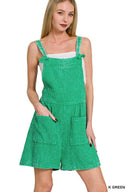 The Driftwood Acid Wash Romper-Jumpsuits & Rompers-Krush Kandy, Women's Online Fashion Boutique Located in Phoenix, Arizona (Scottsdale Area)