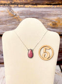 Rhodonite Slab Necklaces-Necklaces-Rae Collective, Women's Online Fashion Boutique Located in Phoenix, Arizona (Scottsdale Area)