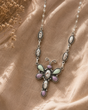 Moonflower Mixed Turquoise Necklace Bag 23