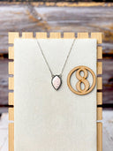 Pink Larimar Slab Necklaces-Necklaces-Rae Collective, Women's Online Fashion Boutique Located in Phoenix, Arizona (Scottsdale Area)